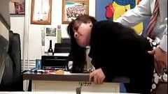 Teacher fucking the secretary in the school office